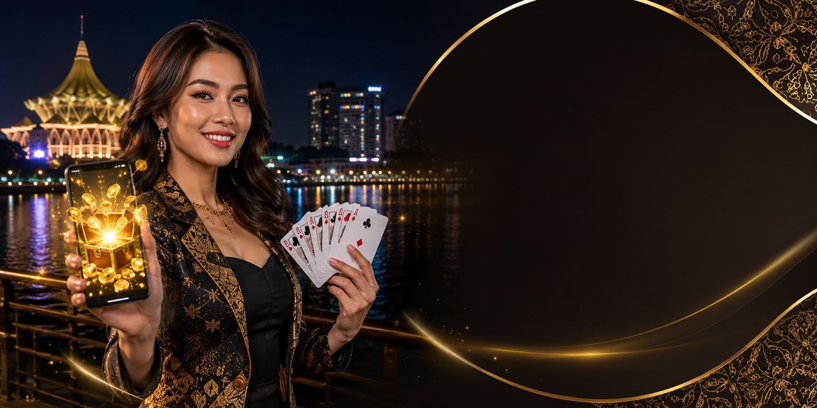 Permainan jackpot bertemakan batik sempena perayaan di Kuching