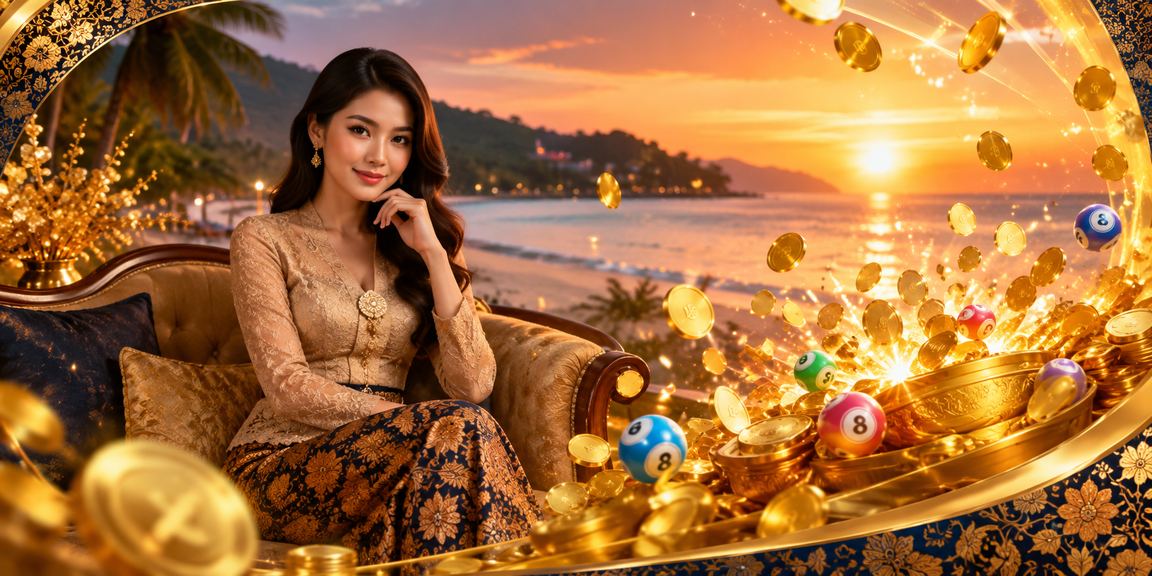 Pengalaman loteri dan jackpot bertemakan batik di Penang